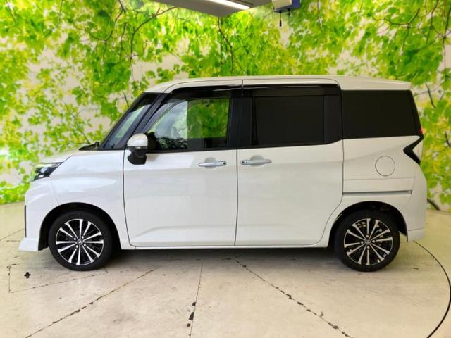 ルーミー カスタムＧ－Ｔ　新品タイヤ／保証書／社外　９インチ　メモリーナビ／スマートアシスト（トヨタ・ダイハツ）／両側電動スライドドア／車線逸脱防止支援システム／ドライブレコーダー　社外／ヘッドランプ　ＬＥＤ／ＥＴＣ　ドラレコ（2枚目）