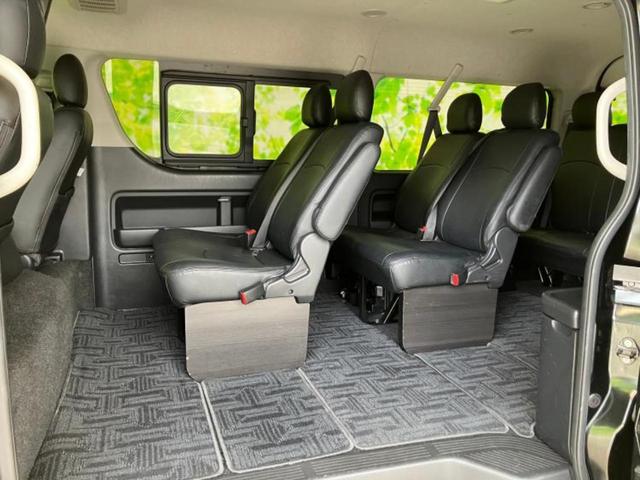 ハイエースワゴン GL 保証書/純正 SDナビ/フリップダウンモニター 純正 12.8インチ/衝突安全装置/電動スライドドア/車線逸脱防止支援システム/シート 合皮/ドライブレコーダー 社外/ヘッドランプ HID 禁煙車(32枚目)