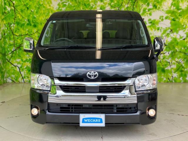 ハイエースワゴン GL 保証書/純正 SDナビ/フリップダウンモニター 純正 12.8インチ/衝突安全装置/電動スライドドア/車線逸脱防止支援システム/シート 合皮/ドライブレコーダー 社外/ヘッドランプ HID 禁煙車(34枚目)