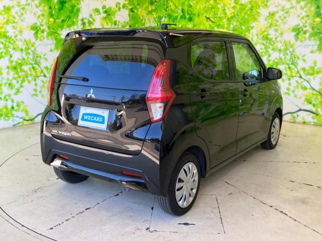 ｅＫワゴン Ｍ　新品タイヤ／保証書／社外　ＳＤナビ／衝突安全装置／シートヒーター　前席／車線逸脱防止支援システム／ＥＴＣ／ＥＢＤ付ＡＢＳ／横滑り防止装置／アイドリングストップ／エアバッグ　サイド／パワーウインドウ（3枚目）