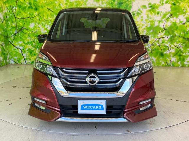 セレナ ハイウェイスターＶセレクション　新品タイヤ／保証書／純正　９インチ　ＳＤナビ／後席モニター　純正　９インチ／インテリジェントルームミラー／衝突安全装置／両側電動スライドドア／アラウンドビューモニター／車線逸脱防止支援システム　ＥＴＣ（35枚目）