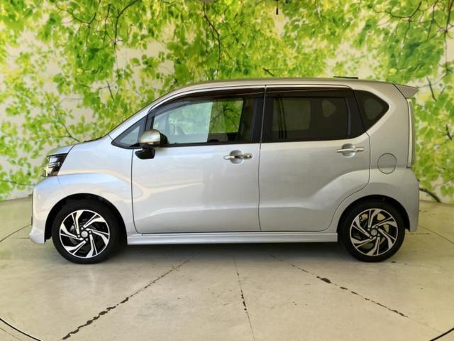 ムーヴ カスタムRSハイパーリミテッドSA3 新品タイヤ/保証書/純正 SDナビ/スマートアシスト(トヨタ・ダイハツ)/シートヒーター 運転席/パノラマモニター/車線逸脱防止支援システム/シート ハーフレザー/ヘッドランプ LED ターボ(2枚目)