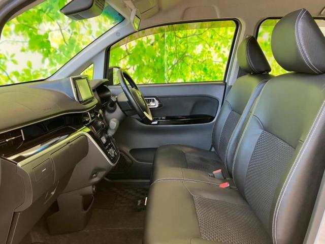 ムーヴ カスタムRSハイパーリミテッドSA3 新品タイヤ/保証書/純正 SDナビ/スマートアシスト(トヨタ・ダイハツ)/シートヒーター 運転席/パノラマモニター/車線逸脱防止支援システム/シート ハーフレザー/ヘッドランプ LED ターボ(30枚目)