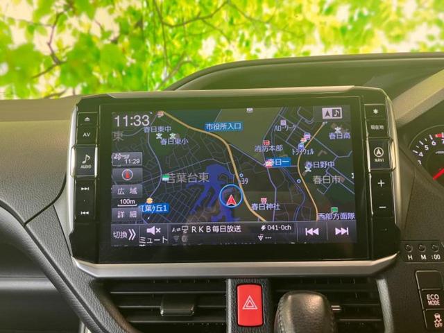 ヴォクシー ZSキラメキ 新品タイヤ/保証書/社外 11インチ メモリーナビ/フリップダウンモニター 社外 10.2インチ/両側電動スライドドア/ドライブレコーダー 前後/ヘッドランプ HID/Bluetooth接続 ドラレコ(7枚目)