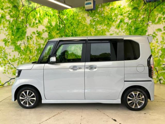N-BOXカスタム L 新品タイヤ/保証書/純正 8インチ SDナビ/ホンダセンシング/電動スライドドア/シートヒーター 前席/車線逸脱防止支援システム/ドライブレコーダー 前後/ヘッドランプ LED/USBジャック ETC(2枚目)