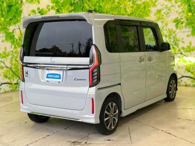 N-BOXカスタム L 新品タイヤ/保証書/純正 8インチ SDナビ/ホンダセンシング/電動スライドドア/シートヒーター 前席/車線逸脱防止支援システム/ドライブレコーダー 前後/ヘッドランプ LED/USBジャック ETC(3枚目)