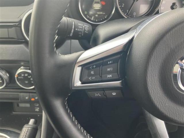 ロードスターRF S 純正 SDナビ/シートヒーター/車線逸脱防止支援システム/ヘッドランプ LED/ETC/EBD付ABS/横滑り防止装置/アイドリングストップ/クルーズコントロール/フルセグTV/エアバッグ サイド(11枚目)