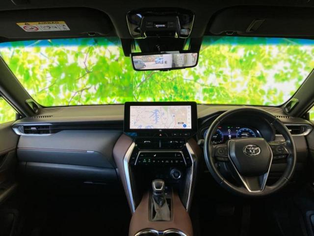 ハリアー Ｚ　新品タイヤ／ＪＢＬ／保証書／ディスプレイオーディオ＋ナビ１０インチ／デジタルインナーミラー／トヨタセーフティセンス／車線逸脱防止支援システム／シート　ハーフレザー／電動バックドア　衝突被害軽減システム（4枚目）