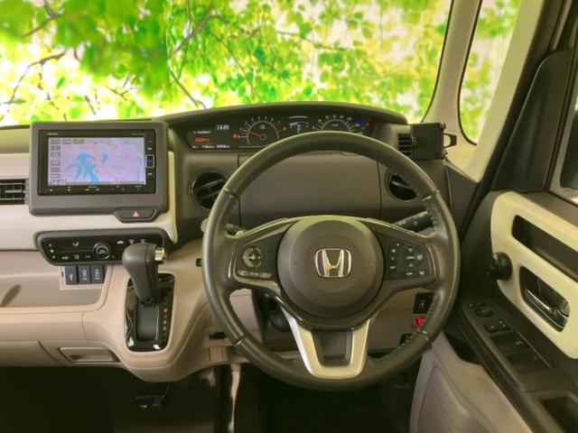 Ｎ－ＢＯＸ Ｇ・ＥＸターボホンダセンシング　新品タイヤ／保証書／純正　ＳＤナビ／衝突安全装置／両側電動スライドドア／車線逸脱防止支援システム／ヘッドランプ　ＨＩＤ／ＥＴＣ／ＥＢＤ付ＡＢＳ／横滑り防止装置／アイドリングストップ／フルセグＴＶ（5枚目）