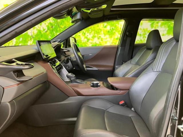 ハリアー Ｚレザーパッケージ　新品タイヤ／サンルーフ／純正エアロ／ＪＢＬ／保証書／純正　１１．６インチ　ＳＤナビ／デジタルインナーミラー／衝突安全装置／シートヒーター／パノラミックビューモニター／車線逸脱防止支援システム　ドラレコ（31枚目）