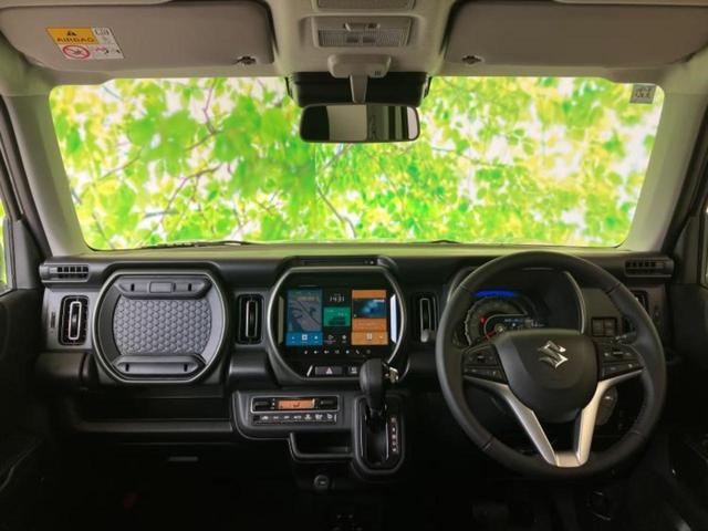 ハスラー タフワイルドターボ　保証書／純正　９インチ　メモリーナビ／セーフティサポート（スズキ）／シートヒーター　前席／全方位モニター／車線逸脱防止支援システム／登録済未使用車／ヘッドランプ　ＬＥＤ／ＵＳＢジャック　ターボ（4枚目）