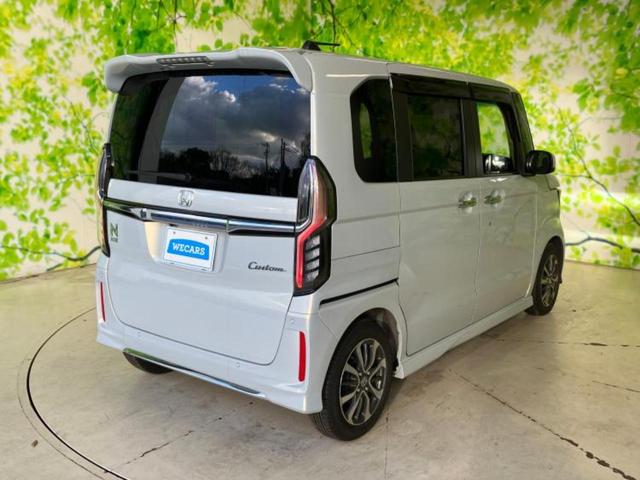 Ｎ－ＢＯＸカスタム Ｌ　保証書／純正　９インチ　ＳＤナビ／ホンダセンシング／両側電動スライドドア／シートヒーター／車線逸脱防止支援システム／ドライブレコーダー　前後／ヘッドランプ　ＬＥＤ／Ｂｌｕｅｔｏｏｔｈ接続／ＥＴＣ（3枚目）