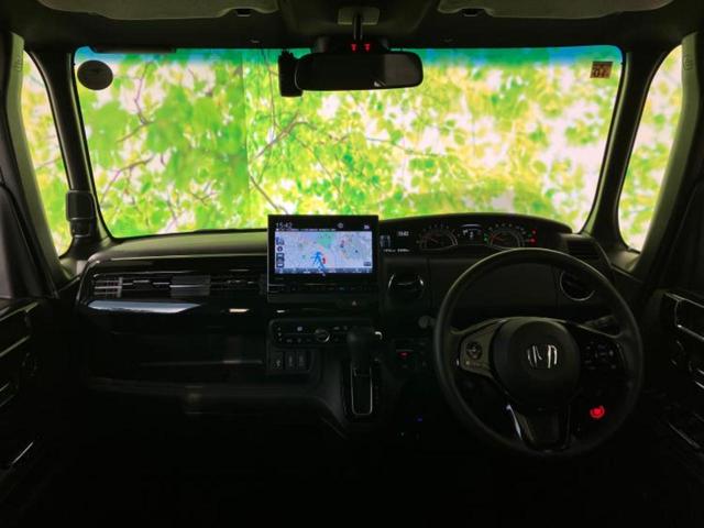 Ｎ－ＢＯＸカスタム Ｌ　保証書／純正　９インチ　ＳＤナビ／ホンダセンシング／両側電動スライドドア／シートヒーター／車線逸脱防止支援システム／ドライブレコーダー　前後／ヘッドランプ　ＬＥＤ／Ｂｌｕｅｔｏｏｔｈ接続／ＥＴＣ（4枚目）