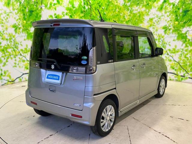 スペーシアカスタム ＧＳ　新品タイヤ／保証書／社外　ＳＤナビ／電動スライドドア／シートヒーター　運転席／ヘッドランプ　ＨＩＤ／Ｂｌｕｅｔｏｏｔｈ接続／ＥＴＣ／ＥＢＤ付ＡＢＳ／アイドリングストップ／ワンセグＴＶ／ＤＶＤ（3枚目）
