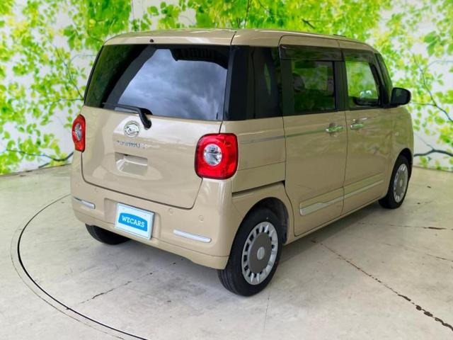 ムーヴキャンバス セオリーＧ　新品タイヤ／保証書／ディスプレイオーディオ９インチ／スマートアシスト（トヨタ・ダイハツ）／両側電動スライドドア／シートヒーター／パノラマモニター／車線逸脱防止支援システム　衝突被害軽減システム　ＴＶ（3枚目）