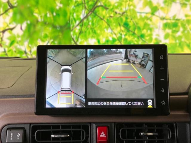 ムーヴキャンバス セオリーＧ　新品タイヤ／保証書／ディスプレイオーディオ９インチ／スマートアシスト（トヨタ・ダイハツ）／両側電動スライドドア／シートヒーター／パノラマモニター／車線逸脱防止支援システム　衝突被害軽減システム　ＴＶ（9枚目）