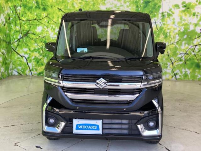 スペーシアカスタム ハイブリッドＸＳ　保証書／両側電動スライドドア／シートヒーター／車線逸脱防止支援システム／ヘッドランプ　ＬＥＤ／ＥＢＤ付ＡＢＳ／横滑り防止装置／アイドリングストップ／クルーズコントロール／禁煙車／エアバッグ　運転席（38枚目）