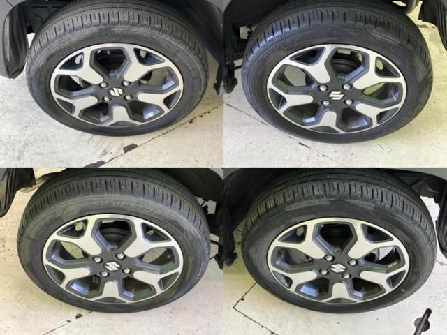 ハスラー ハイブリッドX 新品タイヤ/保証書/ディスプレイオーディオ+ナビ/セーフティサポート(スズキ)/シートヒーター 前席/全方位モニター用カメラ/車線逸脱防止支援システム/ヘッドランプ LED 衝突被害軽減システム(48枚目)