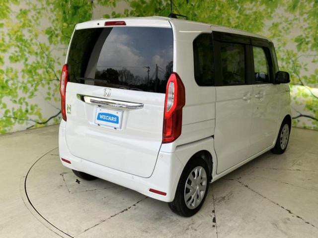 N-BOX L 新品タイヤ/保証書/純正 SDナビ/ホンダセンシング/電動スライドドア/シートヒーター 前席/車線逸脱防止支援システム/ヘッドランプ LED/Bluetooth接続/ETC/EBD付ABS DVD再生(3枚目)
