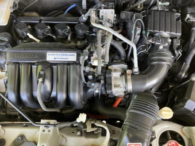 フィットハイブリッド ハイブリッド・Ｌパッケージ　保証書／純正　ＳＤナビ／シティーブレーキアクティブシステム（ホンダ）／シート　ハーフレザー／ヘッドランプ　ＬＥＤ／ＨＤＭＩ接続／ＥＴＣ／ＥＢＤ付ＡＢＳ／横滑り防止装置／アイドリングストップ（48枚目）