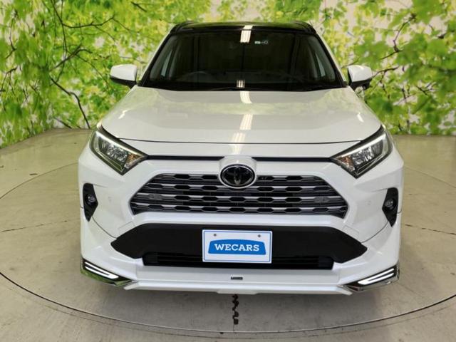 ＲＡＶ４ ４ＷＤ　Ｇ　Ｚパッケージ　サンルーフ／純正エアロ／保証書／純正　９インチ　ナビ／トヨタセーフティセンス／シートヒーター　前席／車線逸脱防止支援システム／シート　合皮／電動バックドア／ドライブレコーダー　前後　フルエアロ　４ＷＤ（43枚目）