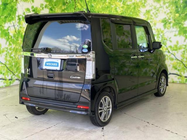 Ｎ－ＢＯＸカスタム Ｇ・Ｌパッケージ　新品タイヤ／保証書／社外　ＳＤナビ／両側電動スライドドア／ヘッドランプ　ＨＩＤ／Ｂｌｕｅｔｏｏｔｈ接続／ＥＴＣ／ＥＢＤ付ＡＢＳ／横滑り防止装置／アイドリングストップ／フルセグＴＶ／ＤＶＤ　ＤＶＤ再生（3枚目）