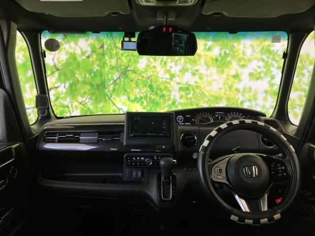 N-BOXカスタム G・Lホンダセンシング 新品タイヤ/社外 SDナビ/ホンダセンシング/両側電動スライドドア/シートヒーター 前席/車線逸脱防止支援システム/ドライブレコーダー 社外/ヘッドランプ LED/USBジャック 衝突被害軽減システム(4枚目)