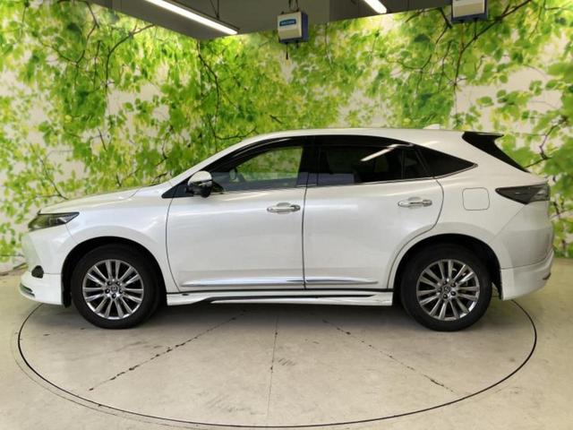 ハリアー プレミアム　新品タイヤ／サンルーフ／純正エアロ／保証書／社外　９インチ　ＳＤナビ／車線逸脱防止支援システム／シート　ハーフレザー／電動バックドア／ドライブレコーダー　前後／ヘッドランプ　ＬＥＤ／ＵＳＢジャック（2枚目）