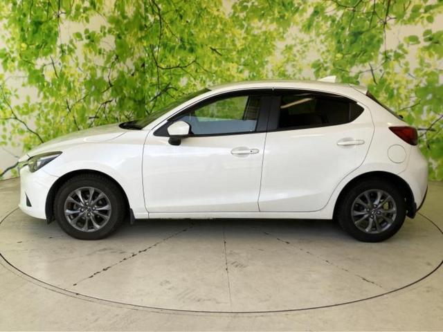 デミオ 13Sツーリング 保証書/純正 SDナビ/衝突安全装置/シートヒーター/全方位モニター/ヘッドランプ LED/Bluetooth接続/ETC/EBD付ABS/横滑り防止装置/アイドリングストップ/フルセグTV(2枚目)