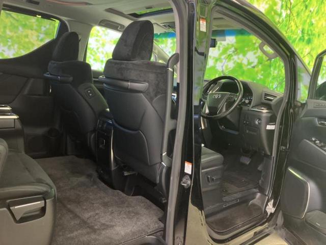 アルファード S Cパッケージ サンルーフ/保証書/社外 11インチ SDナビ/両側電動スライドドア/シート ハーフレザー/電動バックドア/ヘッドランプ LED/Bluetooth接続/ETC/EBD付ABS/横滑り防止装置(7枚目)