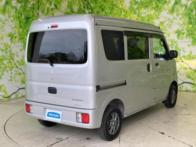 エブリイ ＰＡリミテッド　新品タイヤ／保証書／ＵＳＢジャック／横滑り防止装置／アルミホイール　社外　１３インチ／パワーウインドウ／キーレスエントリー／パワーステアリング／マニュアルエアコン／取扱説明書／ＵＶカットガラス（3枚目）