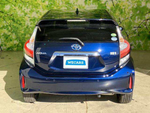 アクア Ｓスタイルブラック　保証書／純正　ＳＤナビ／トヨタセーフティセンス／車線逸脱防止支援システム／Ｂｌｕｅｔｏｏｔｈ接続／ＥＢＤ付ＡＢＳ／横滑り防止装置／アイドリングストップ／バックモニター／フルセグＴＶ／禁煙車（41枚目）