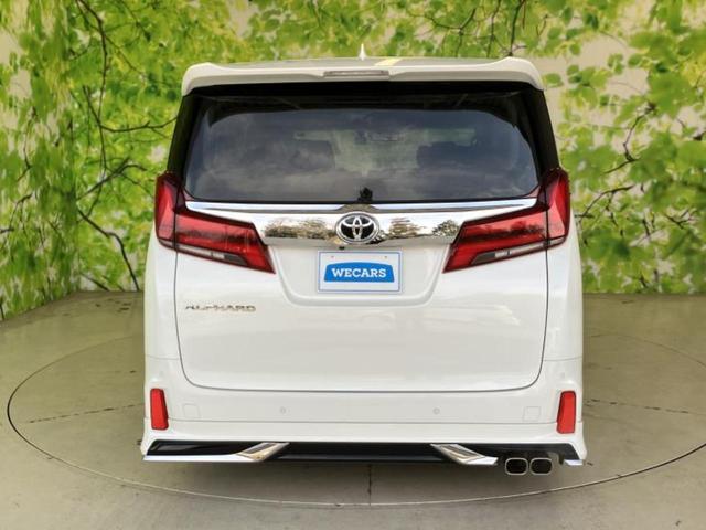 アルファード Ｓ　Ｃパッケージ　新品タイヤ／ツインムーンルーフ／モデリスタエアロ／保証書／純正　９インチ　ＳＤナビ／フリップダウンモニター　純正　１２．１インチ／デジタルインナーミラー／トヨタセーフティセンス　サンルーフ　フルエアロ（45枚目）