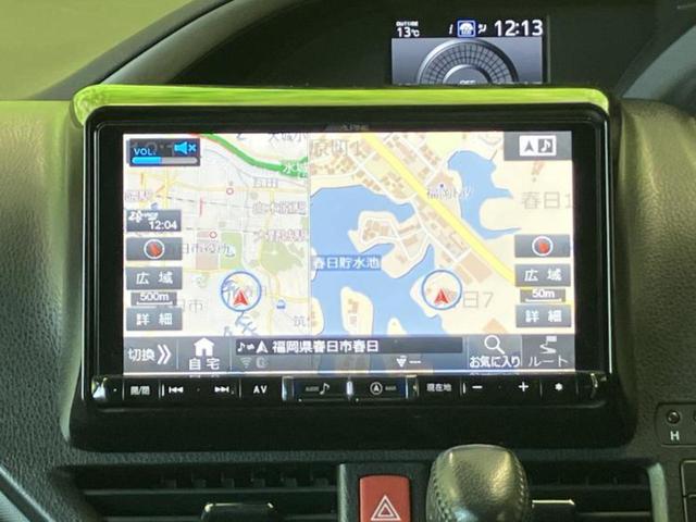 ヴォクシー ＺＳキラメキ２　新品タイヤ／保証書／社外　９インチ　ＳＤナビ／フリップダウンモニター　社外　１２．８インチ／衝突安全装置／両側電動スライドドア／車線逸脱防止支援システム／シート　合皮／ドライブレコーダー　前後　ＥＴＣ（10枚目）