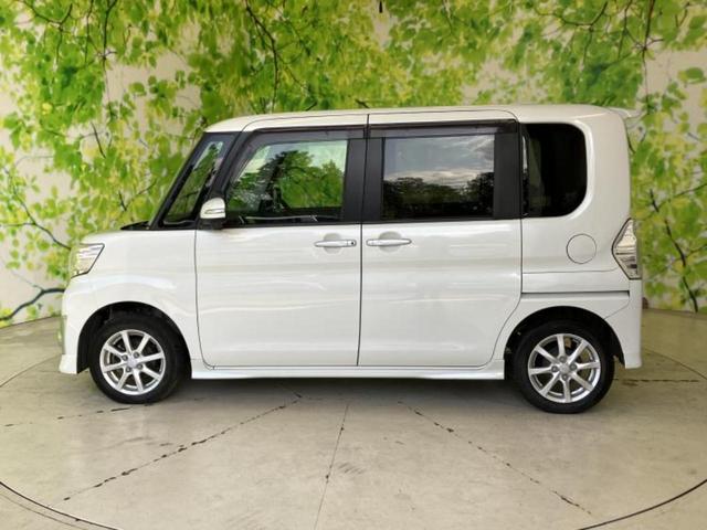 タント カスタムＸ　新品タイヤ／保証書／社外　ＳＤナビ／電動スライドドア／ヘッドランプ　ＬＥＤ／ＥＴＣ／ＥＢＤ付ＡＢＳ／アイドリングストップ／フルセグＴＶ／エアバッグ　運転席／エアバッグ　助手席／エアバッグ　サイド（2枚目）