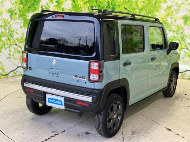 ハスラー タフワイルドターボ　保証書／純正　９インチ　メモリーナビ／セーフティサポート（スズキ）／シートヒーター　前席／全方位モニター／車線逸脱防止支援システム／ヘッドランプ　ＬＥＤ／ＵＳＢジャック／Ｂｌｕｅｔｏｏｔｈ接続　ターボ（3枚目）