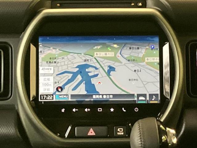 ハスラー タフワイルドターボ　保証書／純正　９インチ　メモリーナビ／セーフティサポート（スズキ）／シートヒーター　前席／全方位モニター／車線逸脱防止支援システム／ヘッドランプ　ＬＥＤ／ＵＳＢジャック／Ｂｌｕｅｔｏｏｔｈ接続　ターボ（10枚目）