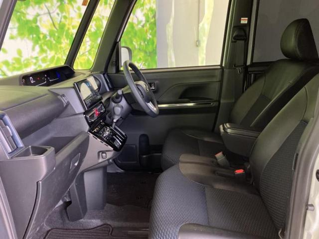 タント カスタムＲＳ　保証書／ディスプレイオーディオ９インチ／スマートアシスト（トヨタ・ダイハツ）／両側電動スライドドア／シートヒーター　前席／パノラマモニター／車線逸脱防止支援システム／シート　ハーフレザー　ターボ　ＴＶ（7枚目）