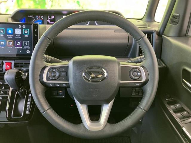 タント カスタムＲＳ　保証書／ディスプレイオーディオ９インチ／スマートアシスト（トヨタ・ダイハツ）／両側電動スライドドア／シートヒーター　前席／パノラマモニター／車線逸脱防止支援システム／シート　ハーフレザー　ターボ　ＴＶ（13枚目）