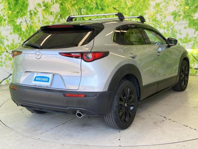 CX-30 XDブラックトーンエディション 新品タイヤ/保証書/純正 SDナビ/衝突安全装置/シートヒーター 前席/360°ビューモニター/車線逸脱防止支援システム/電動バックドア/ドライブレコーダー 純正/ヘッドランプ LED ワンオーナー(3枚目)