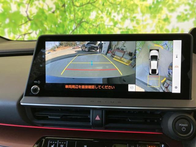 プリウス Ｚ　新品タイヤ／サンルーフ／純正エアロ／保証書／純正　ＳＤナビ／デジタルインナーミラー／衝突安全装置／シートヒーター　前席／全方位モニター／車線逸脱防止支援システム／シート　合皮　衝突被害軽減システム（13枚目）