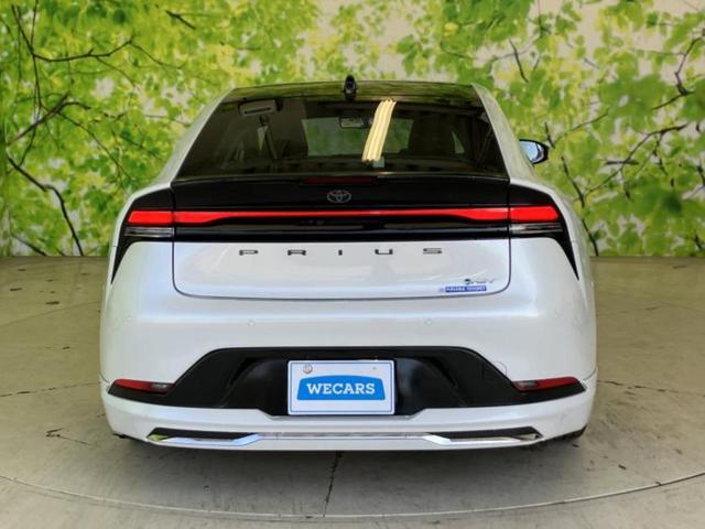 プリウス Ｚ　新品タイヤ／サンルーフ／純正エアロ／保証書／純正　ＳＤナビ／デジタルインナーミラー／衝突安全装置／シートヒーター　前席／全方位モニター／車線逸脱防止支援システム／シート　合皮　衝突被害軽減システム（45枚目）