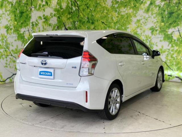 プリウスα Ｓ　新品タイヤ／保証書／純正　８インチ　ＳＤナビ／ヘッドランプ　ＬＥＤ／Ｂｌｕｅｔｏｏｔｈ接続／ＥＴＣ／ＥＢＤ付ＡＢＳ／横滑り防止装置／アイドリングストップ／バックモニター／フルセグＴＶ　バックカメラ（3枚目）