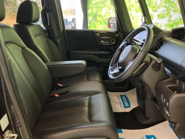 Ｎ－ＢＯＸカスタム Ｌ・ターボ　保証書／純正　８インチ　ＳＤナビ／衝突安全装置／両側電動スライドドア／シートヒーター　前席／車線逸脱防止支援システム／シート　合皮／ドライブレコーダー　前後／ヘッドランプ　ＬＥＤ　衝突被害軽減システム（4枚目）