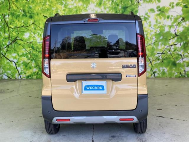 スペーシアギア ハイブリッドＸＺターボ　保証書／純正　９インチ　メモリーナビ／デュアルカメラブレーキサポート（スズキ）／両側電動スライドドア／シートヒーター　前席／全方位モニター／車線逸脱防止支援システム／ヘッドランプ　ＬＥＤ　ターボ（44枚目）