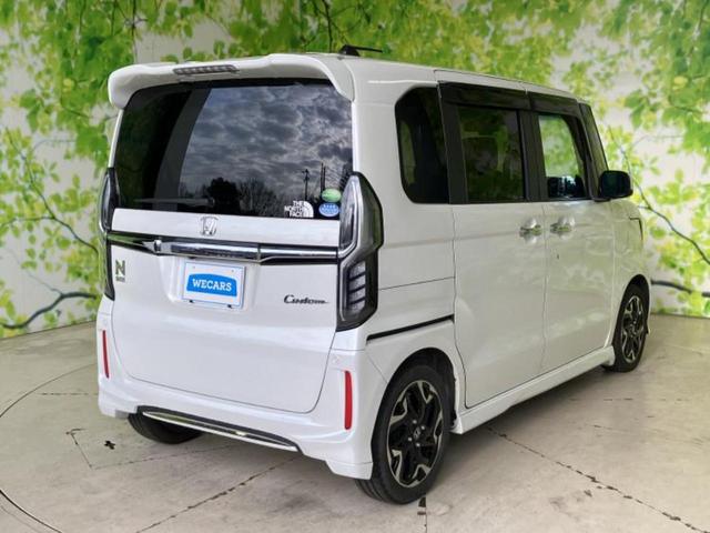 Ｎ－ＢＯＸカスタム Ｇ・Ｌターボホンダセンシング　保証書／純正　ＳＤナビ／ホンダセンシング／両側電動スライドドア／車線逸脱防止支援システム／シート　ハーフレザー／ヘッドランプ　ＬＥＤ／ＥＴＣ／ＥＢＤ付ＡＢＳ／横滑り防止装置／アイドリングストップ（3枚目）