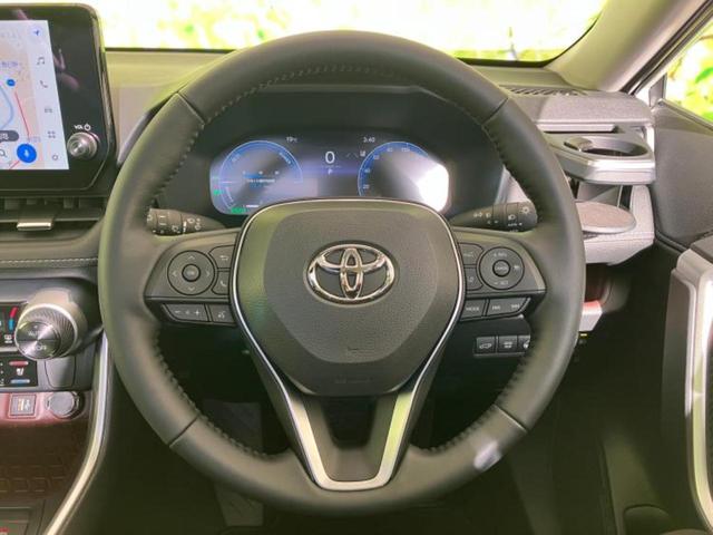 ＲＡＶ４ ４ＷＤハイブリッドＧ　サンルーフ／保証書／ディスプレイオーディオ＋ナビ１１インチ／デジタルインナーミラー／衝突安全装置／シートヒーター／パノラミックビューモニター／車線逸脱防止支援システム／シート　合皮　全周囲カメラ（14枚目）