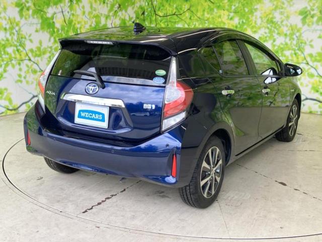 アクア Ｓスタイルブラック　純正　ＳＤナビ／トヨタセーフティセンス／車線逸脱防止支援システム／ヘッドランプ　ＬＥＤ／Ｂｌｕｅｔｏｏｔｈ接続／ＥＴＣ／ＥＢＤ付ＡＢＳ／横滑り防止装置／アイドリングストップ／バックモニター（3枚目）