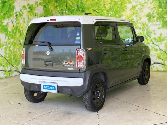 ハスラー Ｆリミテッド　保証書／社外　ＳＤナビ／衝突安全装置／シートヒーター／ヘッドランプ　ＨＩＤ／ＥＴＣ／ＥＢＤ付ＡＢＳ／横滑り防止装置／アイドリングストップ／フルセグＴＶ／禁煙車／パワーウインドウ　衝突被害軽減システム（3枚目）