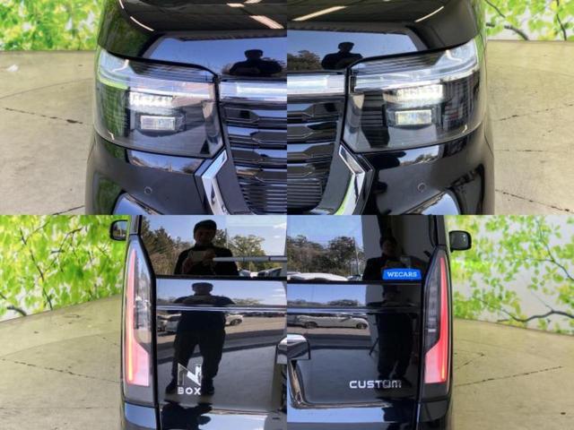 Ｎ－ＢＯＸカスタム ヒョウジュン　保証書／ホンダセンシング／電動スライドドア／シートヒーター　前席／ヘッドランプ　ＬＥＤ／ＥＢＤ付ＡＢＳ／アイドリングストップ／バックモニター／禁煙車／衝突安全ボディ／パワーウインドウ　バックカメラ（44枚目）